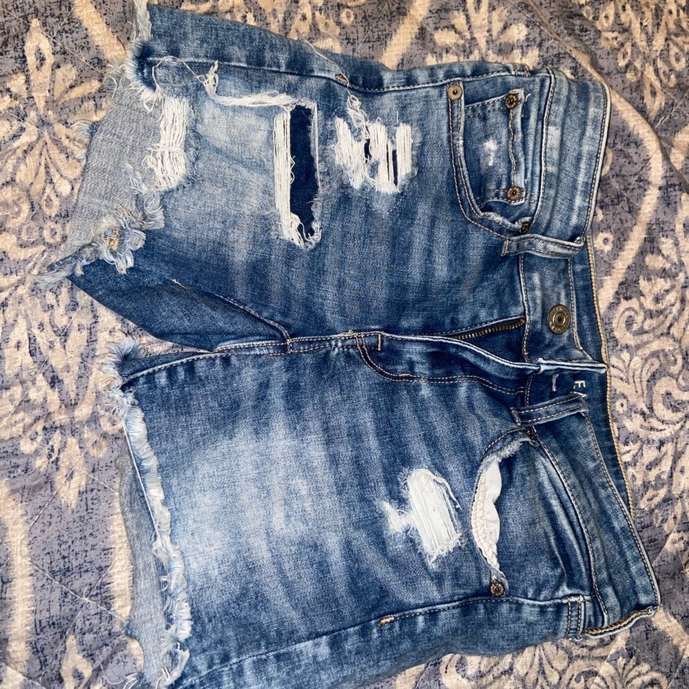American Eagle Outfitters Blue Denim Shorts